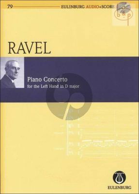 Concerto D-major (Piano[left hand]-Orch.) (Study Score with Audio CD)