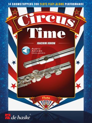 Johow Circus Time for Flute (Book with Audio online) (very easy to easy level)