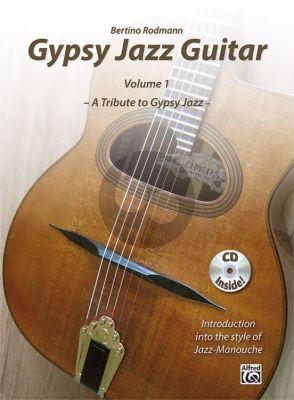 Rodmann Gypsy Jazz Guitar Vol.1 (A Tribute to Gypsy Jazz Introduction Into the Style of Jazz-Manouche) (Bk-Cd)
