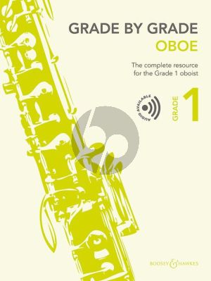 Grade by Grade Vol. 1 Oboe and Piano (Book with Audio online) (arr. by Janet Way)