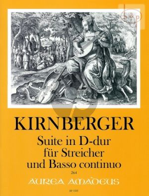 Suite D-major (2 Vi-Va-Basso-Cembalo) (Set of Parts 3 - 3 - 2 - 3)