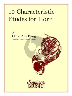 Kling 40 Characteristic Studies for Horn (edited by Lorenzo Sansone)