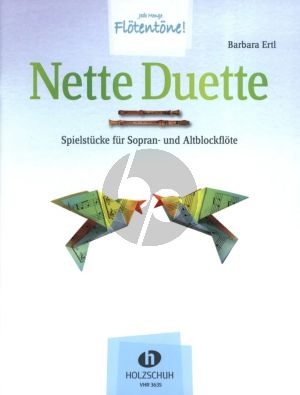 Ertl Nette Duette fur Sopran- und Altblockflote