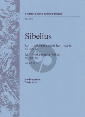 Sibelius Lemminkainen zieht Heimwarts Op.22 No.4