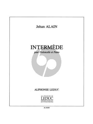 Alain Intermede Violoncelle et Piano