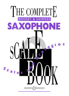 Album Complete Boosey Scale & Arpeggios Book Various Composers