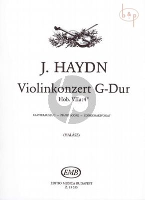 Concerto G-major (Hob. VIIa:4*) (Violin-Orch.)
