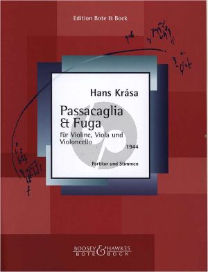 Krasa Passacaglia & Fuga (1944) (Score/Parts)
