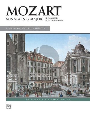 Mozart Sonata G-major KV 283 (189h) Piano (edited by Maurice Hinson)