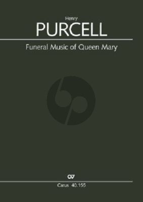 Purcell Purcell Funeral Music Queen Mary (Coro SATB, Tromp, 3 Trb (2 Tr, 2 Trb), Org, [Timp]) (Partitur)
