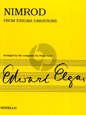 Elgar Nimrod from Enigma Variations Op.36 for Piano Solo (Arranged by the Composer)