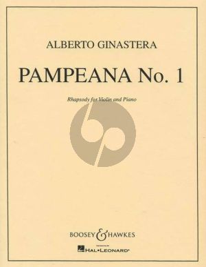 Ginastera  Pampeana No.1 Rhapsody for Violin and Piano