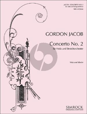 Jacob Concerto No. 2 G-major Viola and String Orchestra (piano reduction)