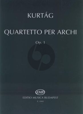 Kurtag String Quartet Op.1 (Parts)