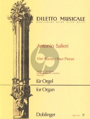 Salieri 4 Stucke Orgel (Otto Biba)