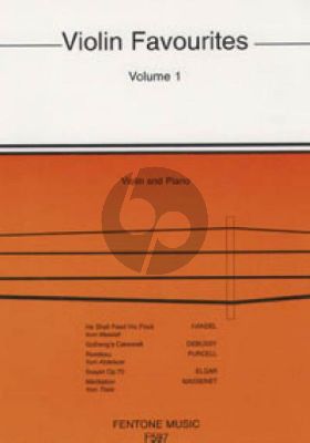 Violin Favorites Vol.1 Violin and Piano