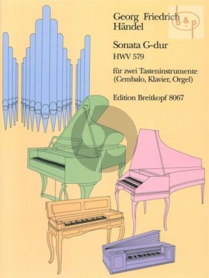 Sonate G-dur HWV 579 (2 Tasteninstrumente)