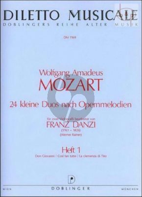 24 Kleine Duos Vol.1 (Instr. Franz Danzi)