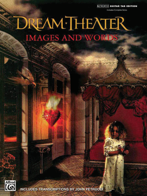 Dream Theater Images & Words (Authentic Guitar-TAB Edition Includes Compete Solos)