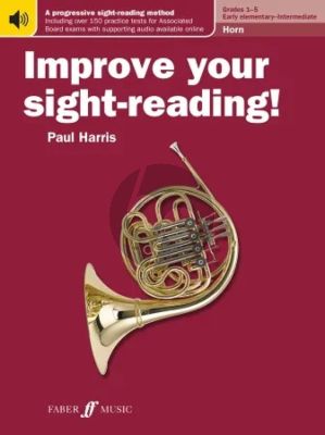 Harris Improve your Sight Reading Grade 1 - 5 for Horn (Book with Audio online)