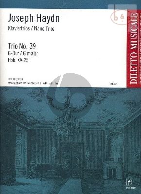 Trio G-major Hob.XV:25 for Violin, Violoncello and Piano
