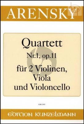 Quartett No.1 Op.11