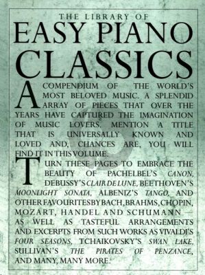 Album 	The Library of Easy Piano Classics Volume 1