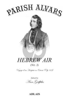 Parish Alvars Voyage d'un Harpiste en Orient Op. 62 No. 3 Hebrew Air harp (edited by Ann Griffiths)