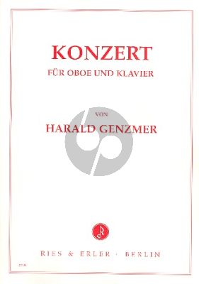 Genzmer Concerto GeWV 254 Oboe und Klavier (1994)