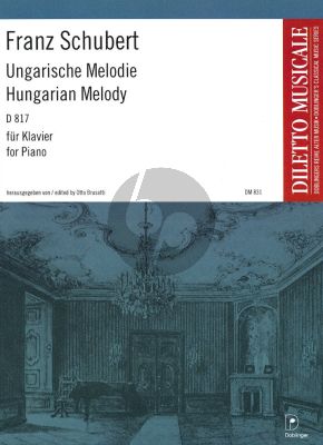Schubert Ungarische Melodie h-moll D 817 Klavier (Otto Brusatti)