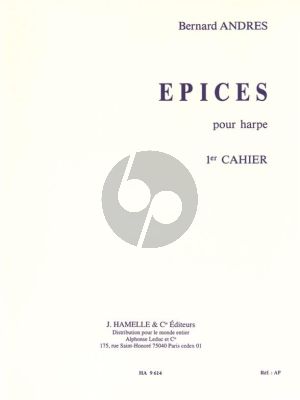 Andres Epices Vol.1 pour Harpe (interm.level)