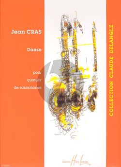 Cras Danse 4 Saxophones (SATB) (Score/Parts) (interm.)