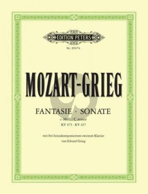 Mozart Fantasie-Sonate c moll KV 475-KV 457 (Grieg)