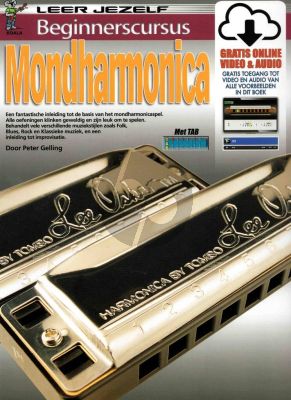 Gelling Beginnerscursus Mondharmonica (Boek en online Audio en Video)