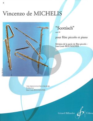 Michelis Scottisch Op.39 Piccolo et Piano (Jean-Louis Beaumadier) (Difficile [7])