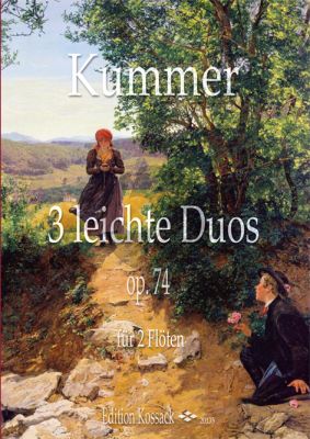 Kummer 3 leichte Duos Op.74 2 Flutes