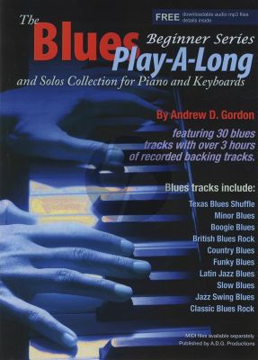 The Blues Play-Along for Piano and Keyboard