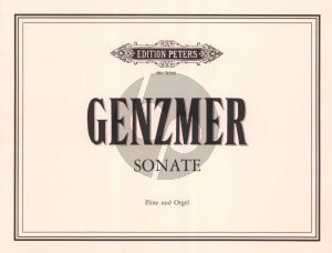 Genzmer Sonate GeWV 424 Flote und Orgel (1992)