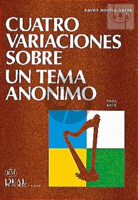 4 Variacones sobre un tema Anonimo for Harp