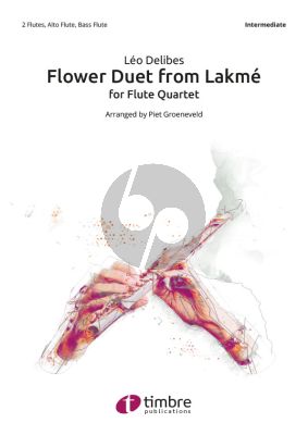 Delibes Flower Duet from Lakmé 4 Flutes