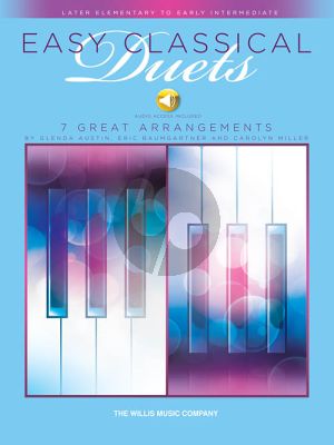 Easy Classical Duets Piano 4 Hds (Book with Audio )