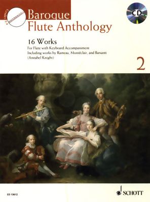 Baroque Flute Anthology for Flute Vol.2 (25 Works)