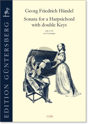 Handel Sonata in G major HWV 579 for a Harpsichord with double Keys