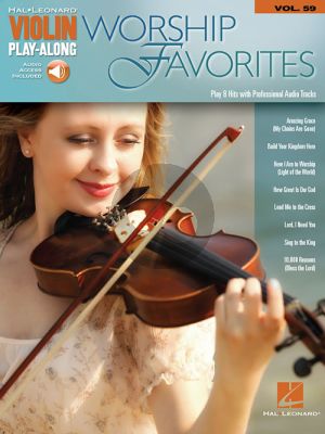 Worship Favorites (Violin Play-Along Series Vol.59)