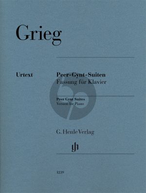 Grieg Peer Gynt Suiten Piano Solo (Henle)