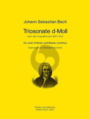 Bach Triosonate d-moll nach dem Doppelkonzert BWV 1043