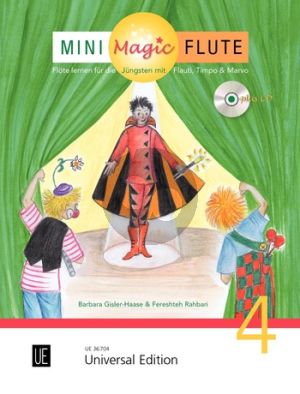 Mini Magic Flute Vol.4 Book with Cd