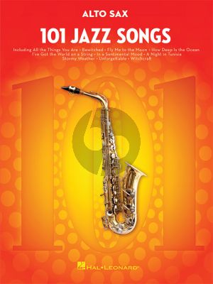 101 Jazz Songs for Alto Sax