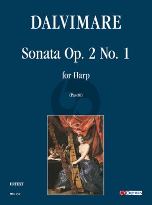 Dalvimare Sonata Op. 2 No. 1 for Harp (edited by Anna Pasetti)