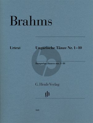 Brahms Ungarische Tänze No.1-10 Piano